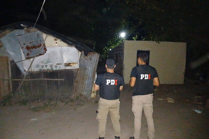 detenida san javier microtrafico cocaina marihuana allanamientos febrero 2025. Foto: Prensa PDI