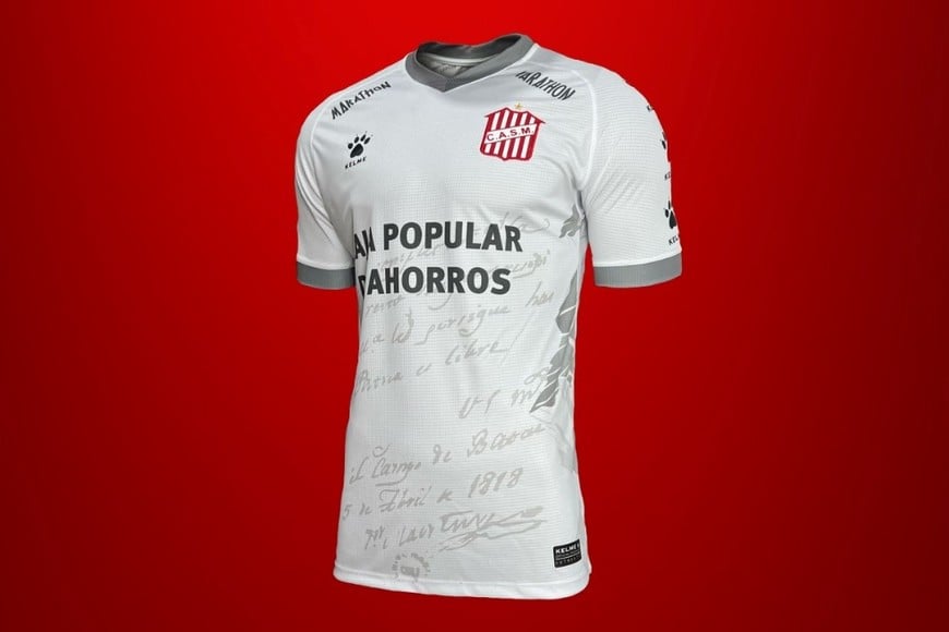 Camiseta San Martín de Tucumán. Créditos: San Martín de Tucumán