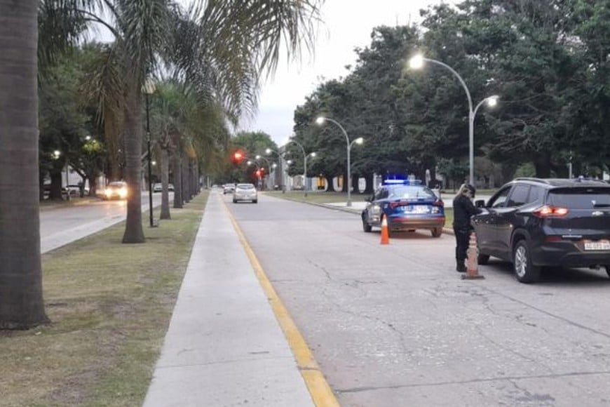 Más presencia policial en las calles de Villa Cañás.