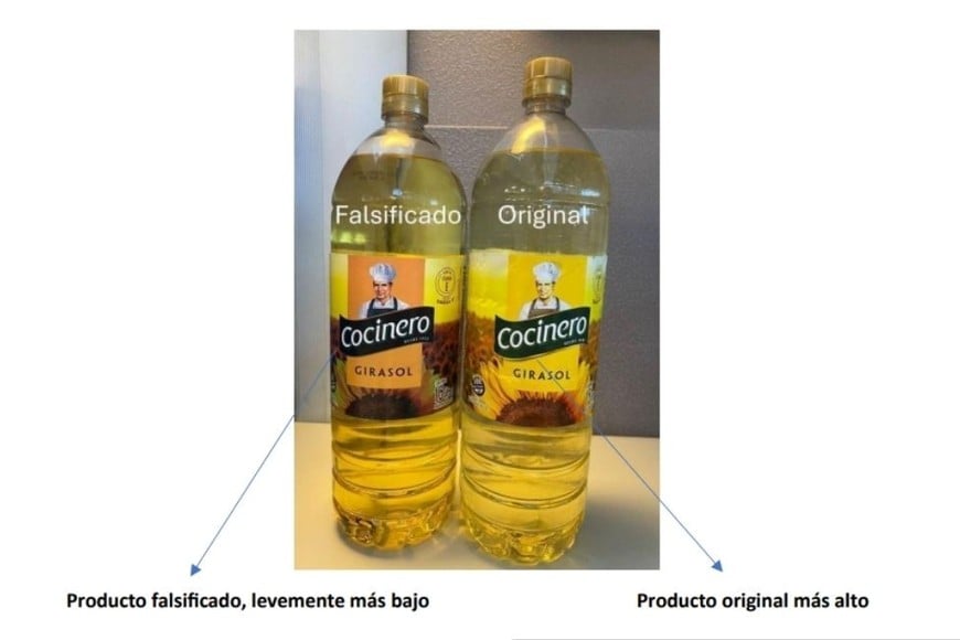 Diferencia entre el producto original y el falsificado