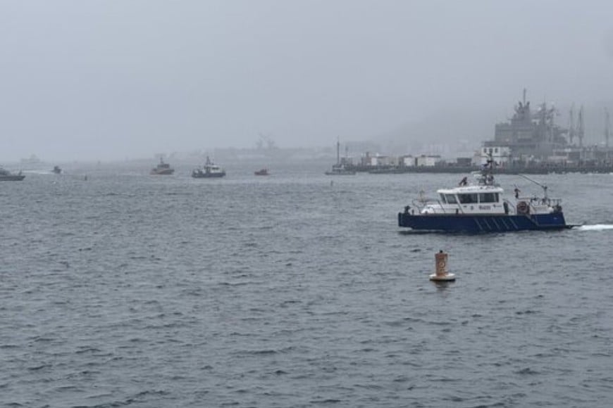 Se realizaron operativos en la bahía de San Diego.