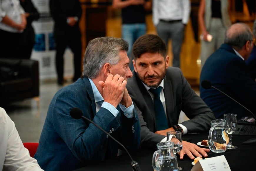 Macri habló de la iniciativa de Pullaro y su gobierno de reformar la Constitución. Foto: Marcelo Manera