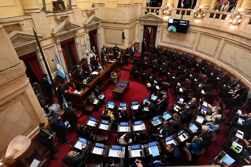 Fue una ardua sesión en el Senado nacional que arrancó el jueves con el debate sobre la causa $LIBRA.