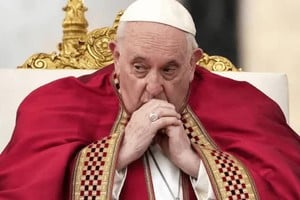 El papa Francisco fue internado en Roma el 14 de febrero pasado.