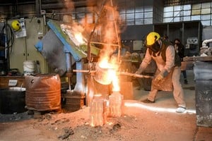 La industria pyme creció 4,8% en enero a nivel mensual.  Foto: NA