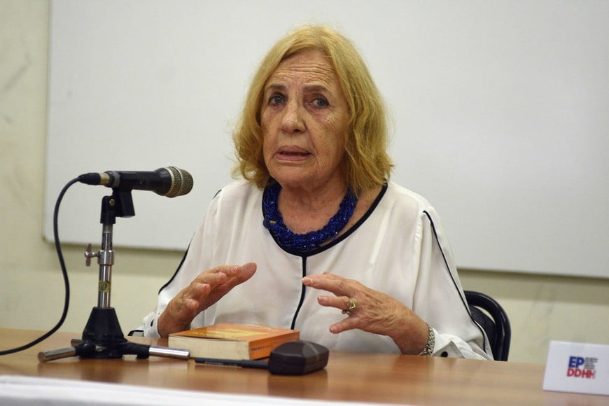 Griselda Tessio, ex gobernadora de la provincia. Foto: Guillermo Di Salvatore