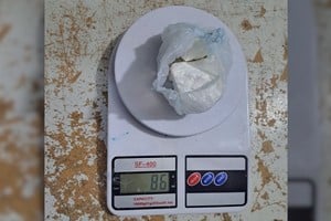 Secuestraron numerosos envoltorios con cocaína. 