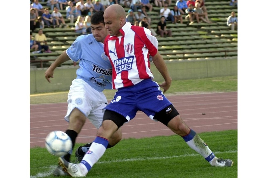 Desvaux con la camiseta de Unión en 2004.