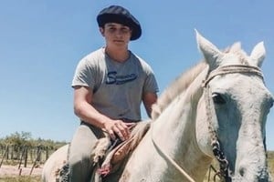 Tomás Caselli era muy querido y reconocido por sus tareas rurales, su amor a los caballos y su participación como scout. Crédito: La Lupa Medios.