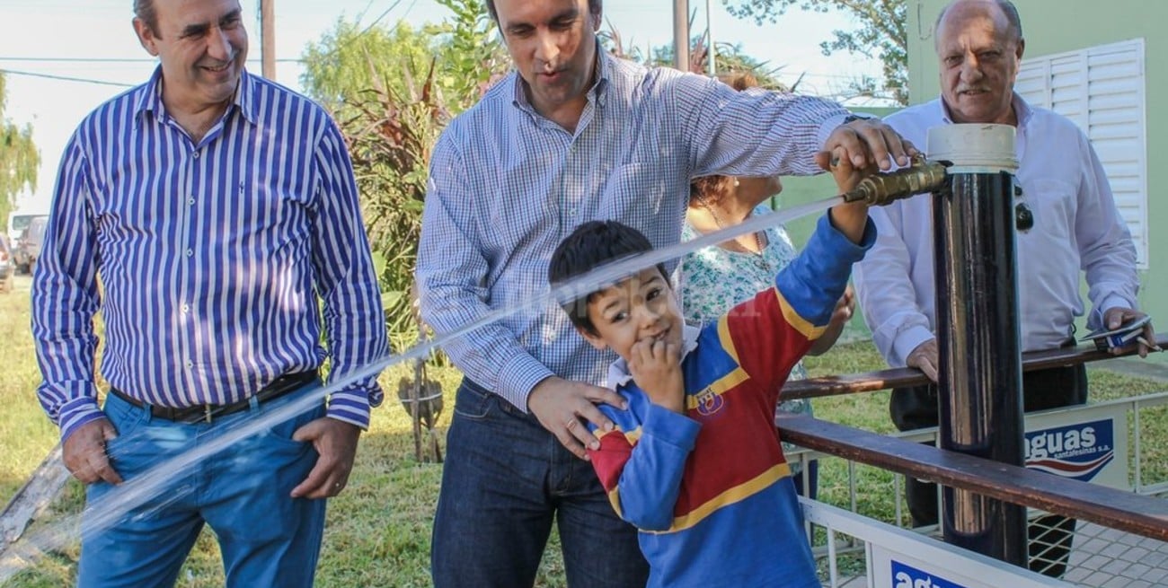 Ahora todo Pompeya tiene agua potable