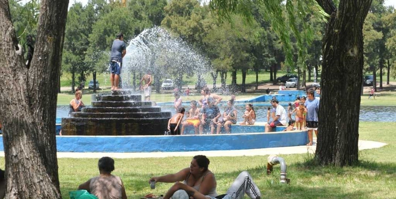 Disturbios, corridas y hasta disparos en el Parque Sur