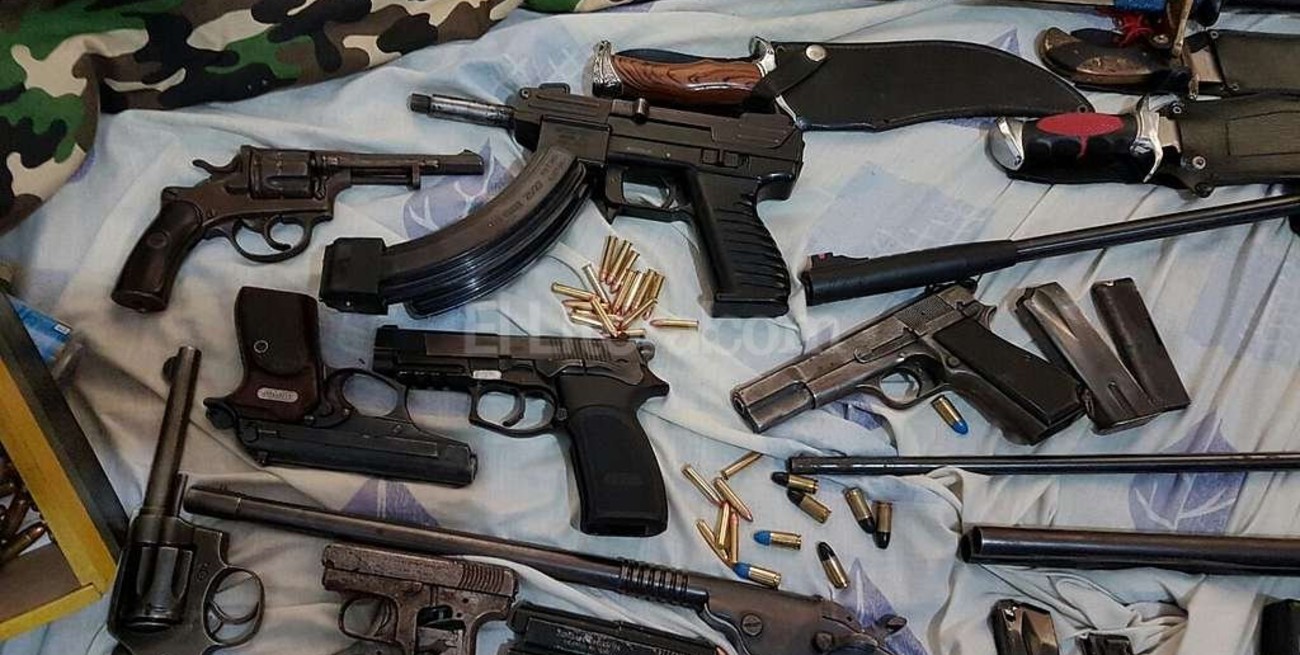 Secuestraron más de 30 armas de fuego en una semana