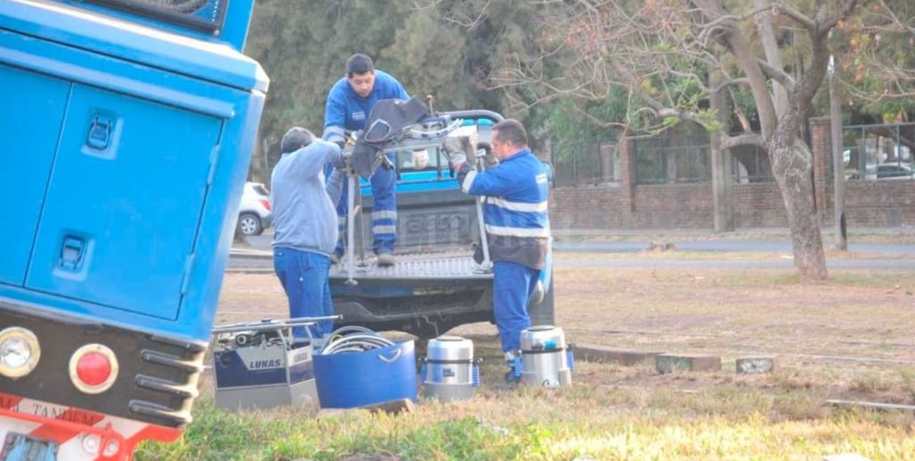 Descarriló el tren a la altura del barrio 7 Jefes