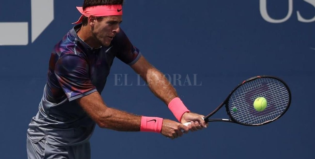 Sólida victoria de Del Potro ante el español Bautista-Agut