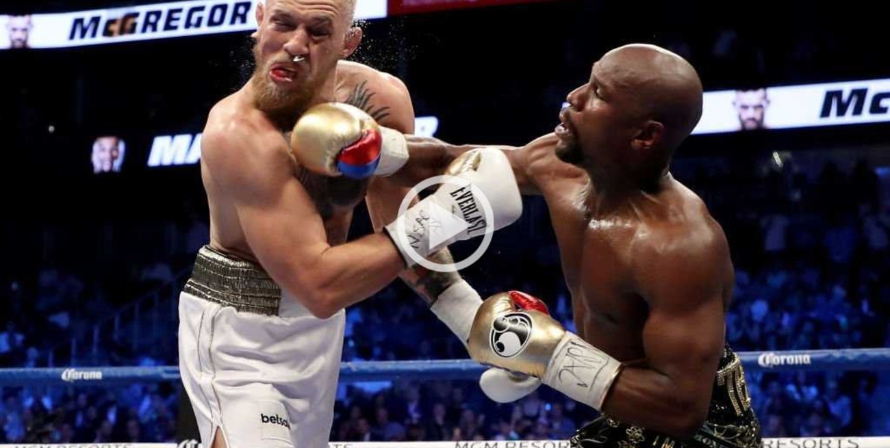 Mayweather se quedó con la pelea ante McGregor