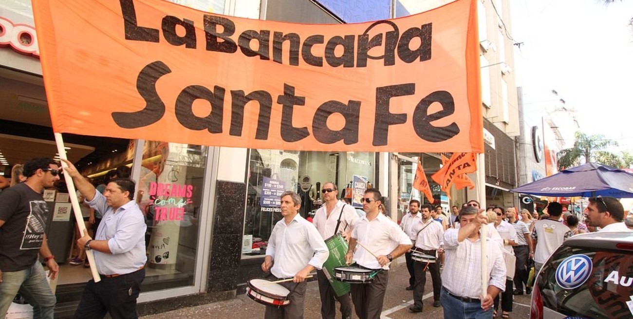 La Bancaria adhirió al paro del lunes 25