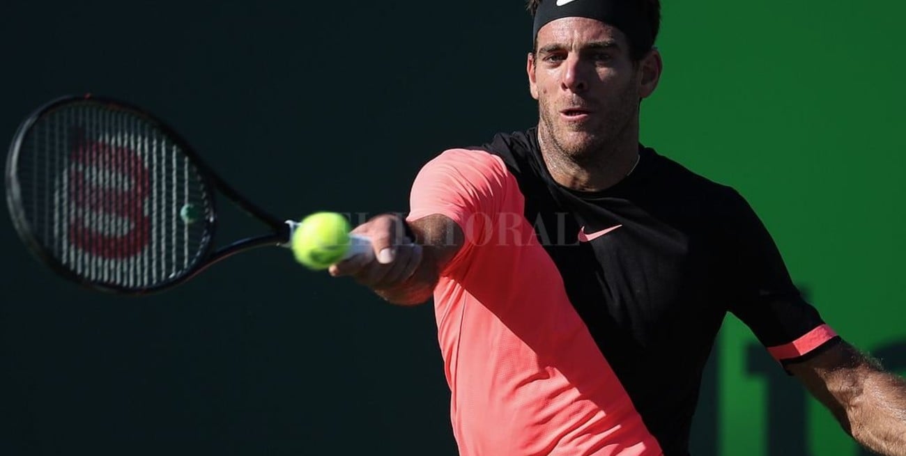 En duelo de "gigantes" Del Potro no pudo con Isner