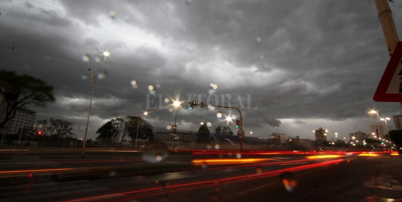 Alerta meteorológico por tormentas fuertes y caída de granizo