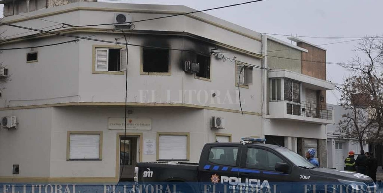 Al filo de la tragedia por un incendio en una casa