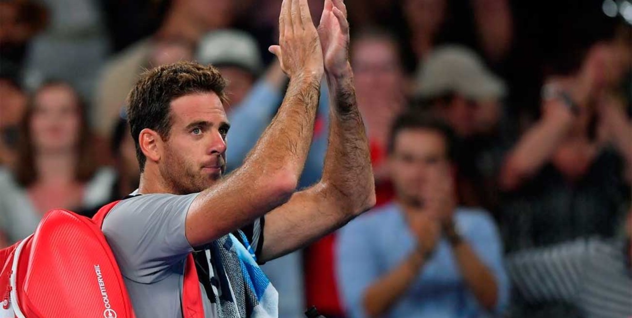 Del Potro quedó eliminado del Abierto de Australia