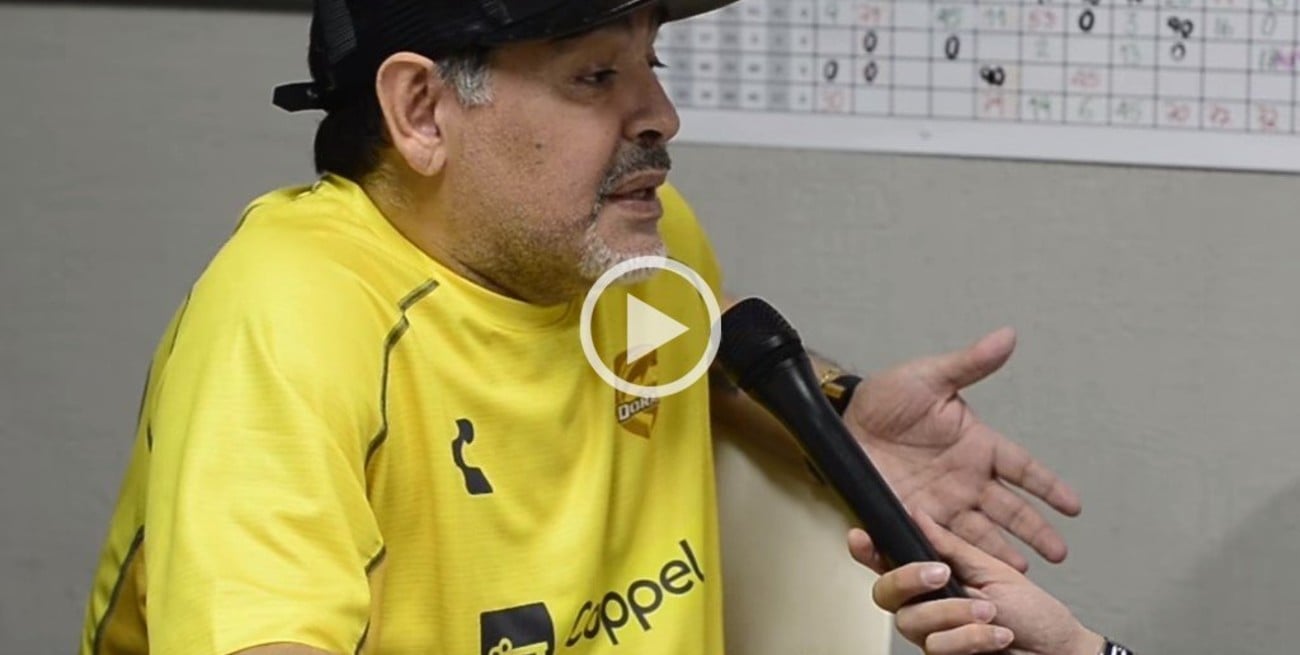 Maradona: "No cambiaría nada de lo que hice, ni malo ni bueno"