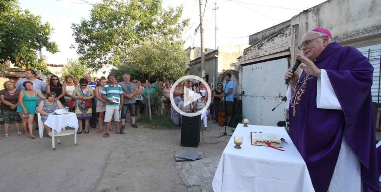 Monseñor Arancedo ofició una misa en memoria de las víctimas 