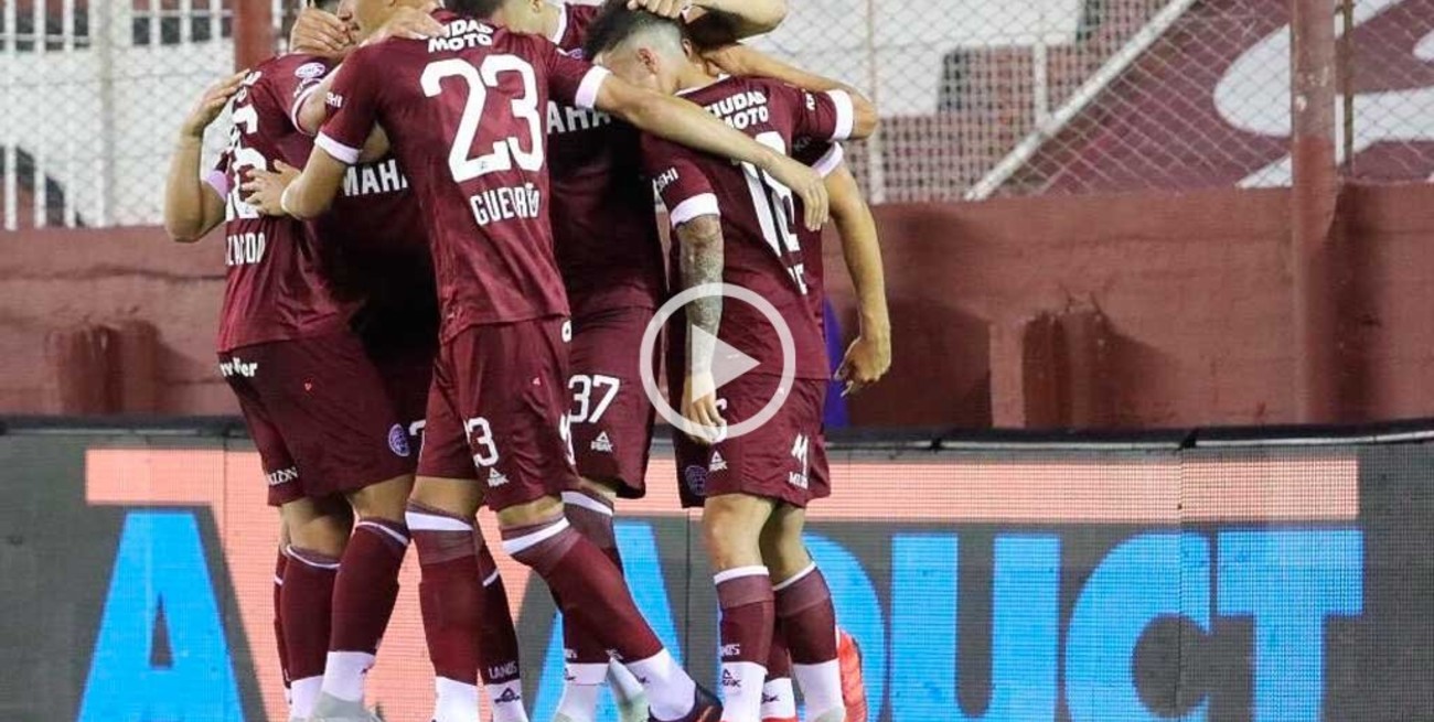 Lanús derrotó a Talleres y cerró con una sonrisa el año