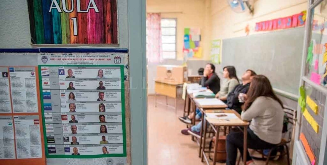 PASO en Santa Fe: en una escuela, faltaron 8 de las 12 autoridades