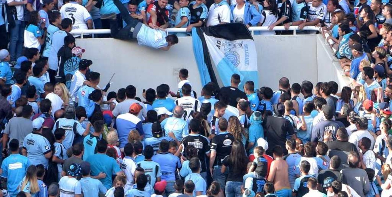 Belgrano reclama justicia por la muerte de su hincha