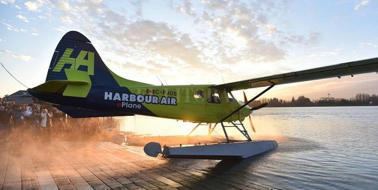 Canadá prueba con éxito el primer avión comercial electrico