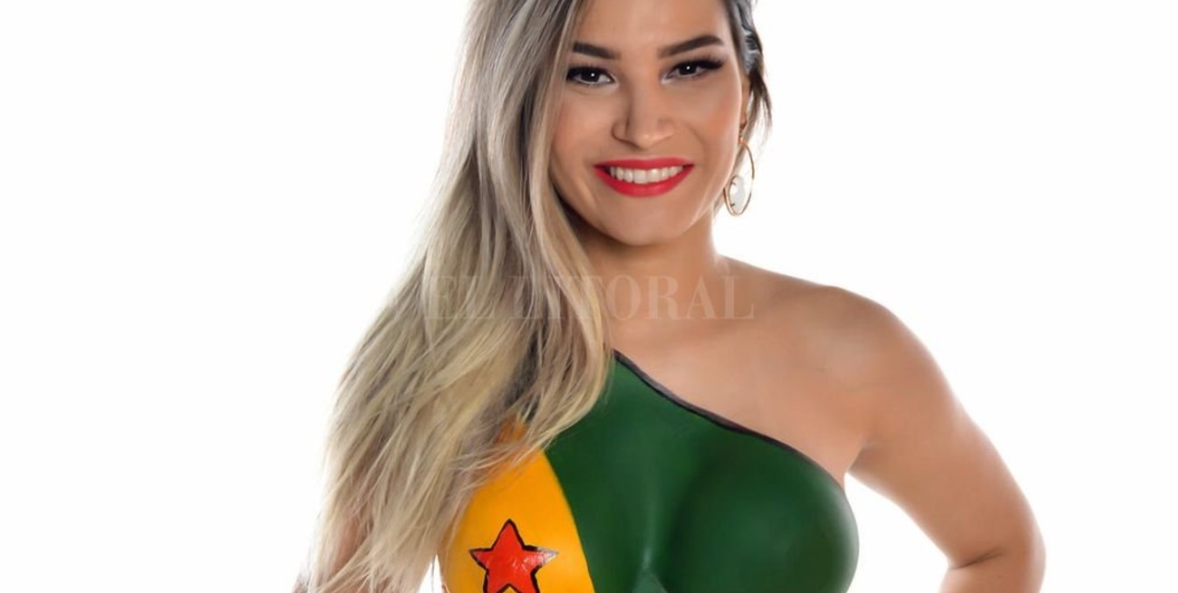 El ardiente body paiting de las candidatas a Miss Bumbum 2017