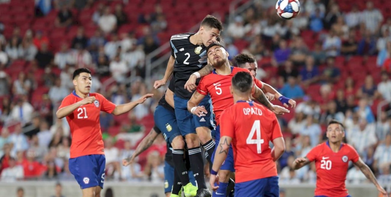 Argentina y Chile igualaron 0 a 0