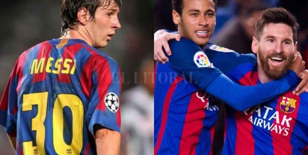 Los números de Lionel Messi con la 30 y junto a Neymar