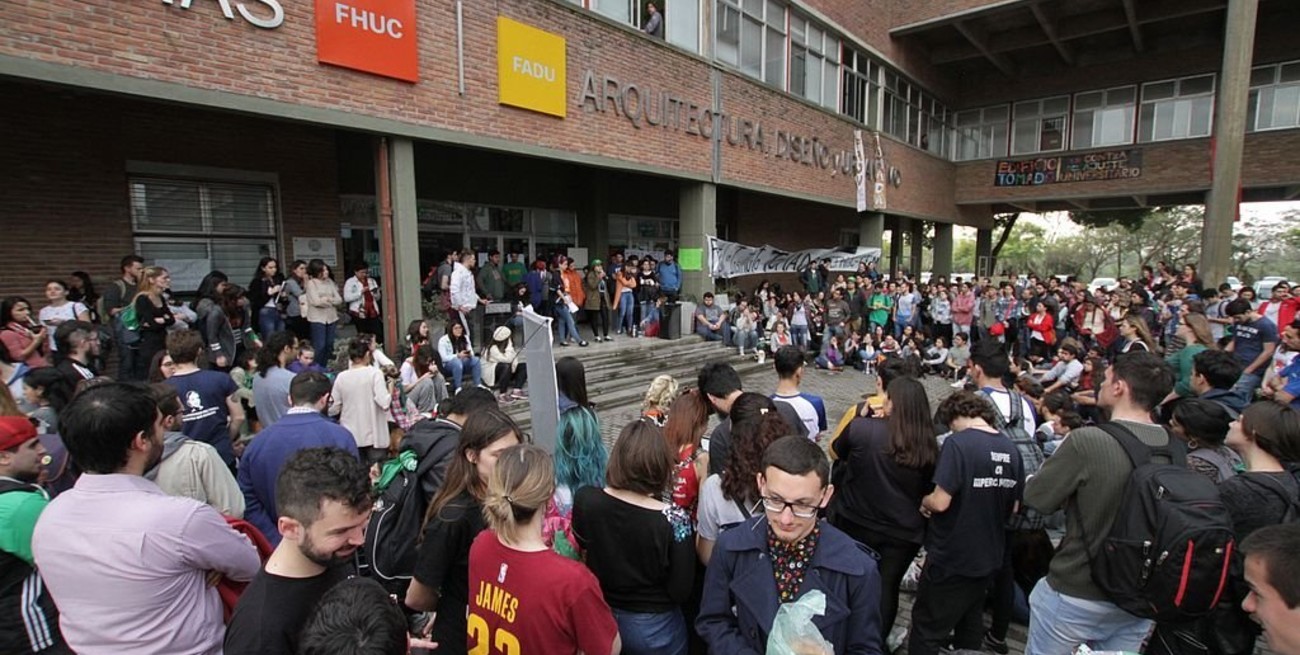 Los estudiantes se ponen al frente del reclamo por presupuesto universitario