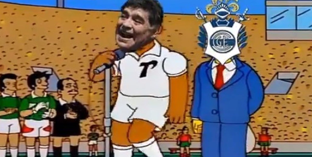 Maradona llegó a Gimnasia y... ¡Hay memes!