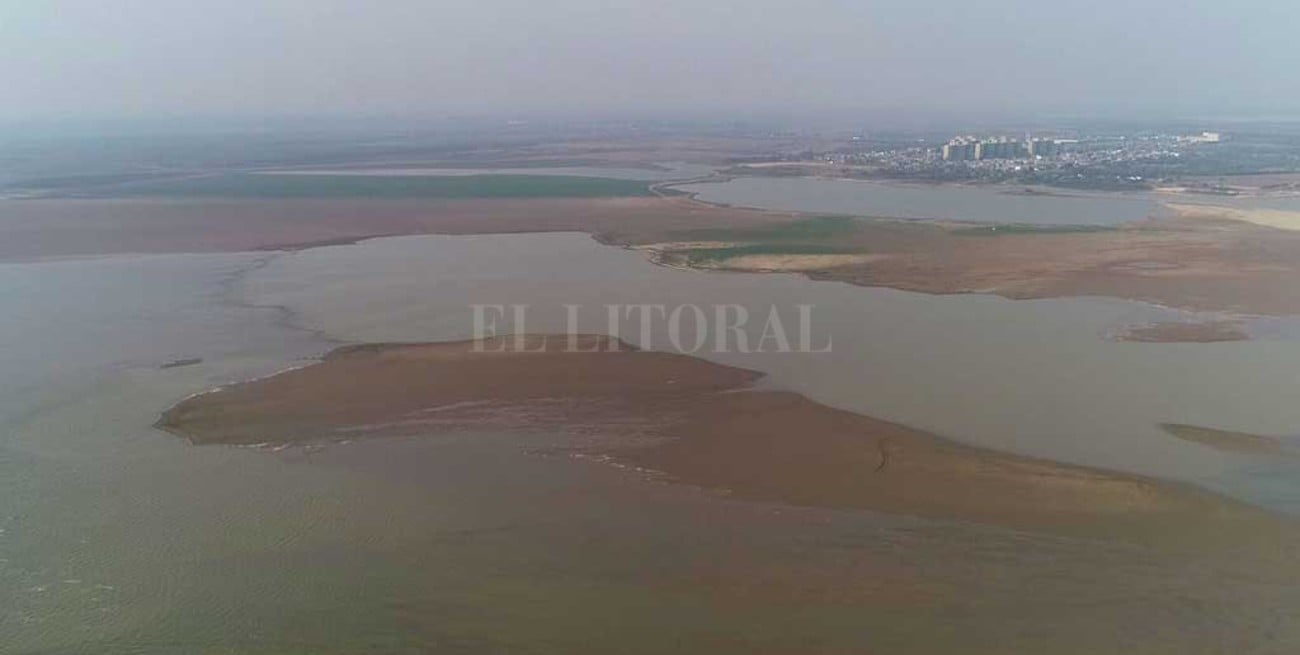 El nuevo pico de bajante expondrá  saltos de agua en la laguna Setúbal