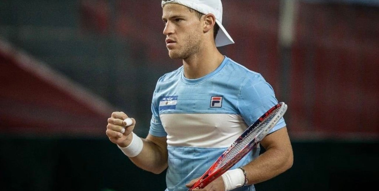 Schwartzman le dio el primer punto a la Argentina ante Colombia