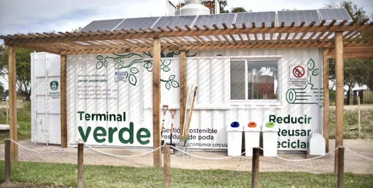 Primera Terminal Verde municipal para la gestión de restos de poda