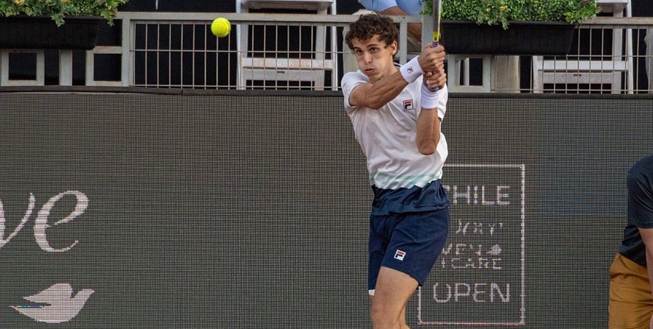 Juan Manuel Cerúndolo avanzó a octavos de final en el Chile Open