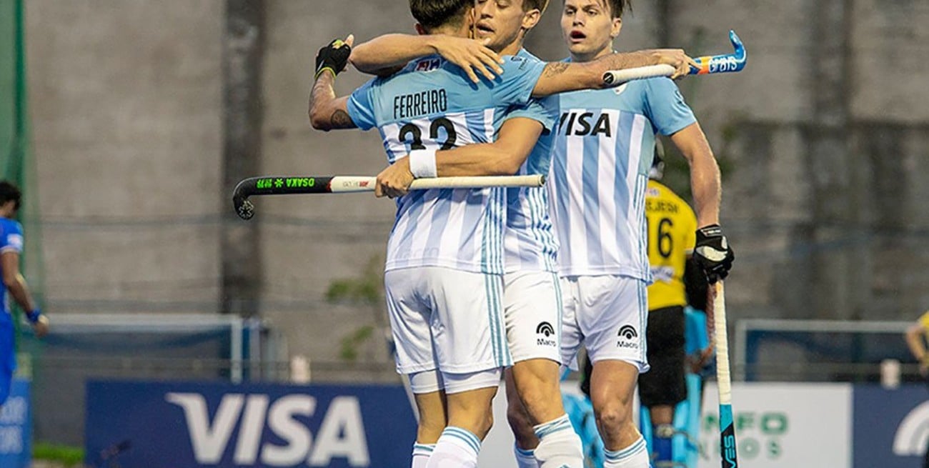 Los seleccionados argentinos de hockey ultiman su preparación para los Juegos