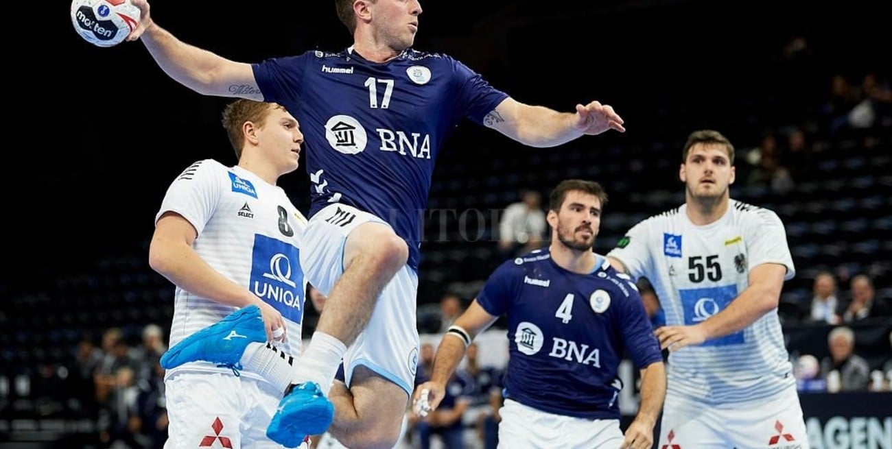 Argentina venció a Austria en el Mundial de Handball