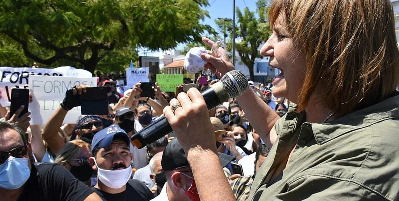 Bullrich dijo que los formoseños viven "en una especie de cárcel social"