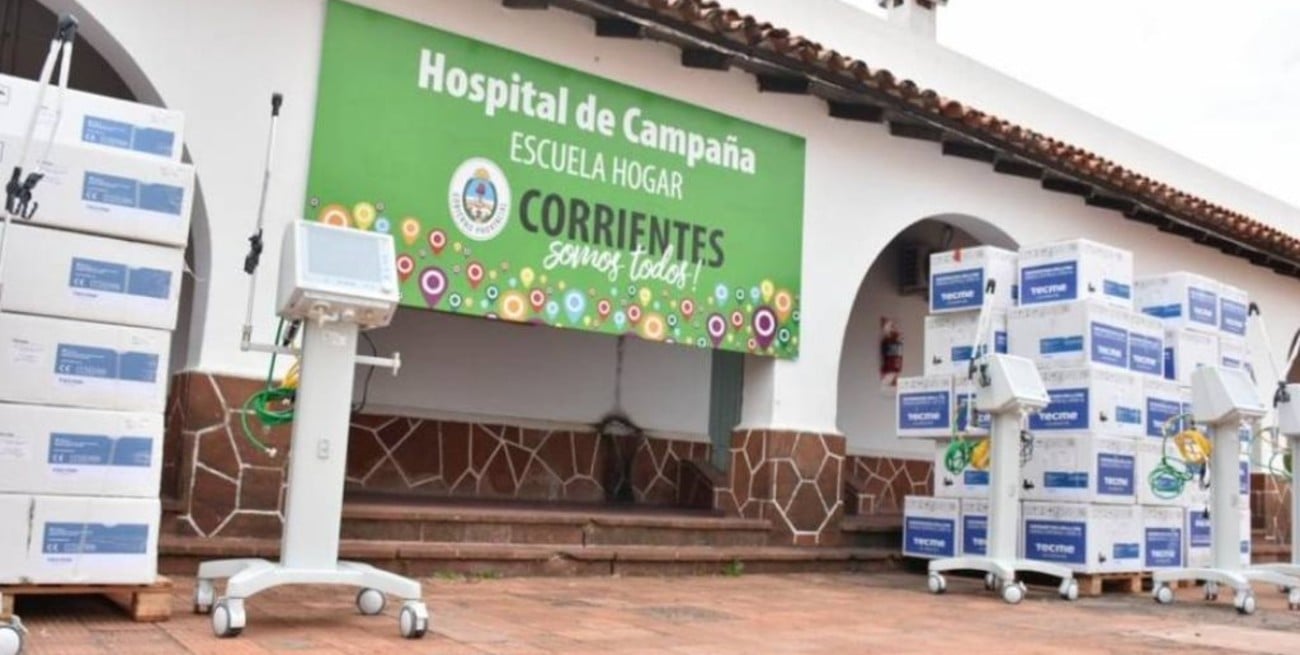 Corrientes sumó 50 nuevos respiradores al Hospital de Campaña