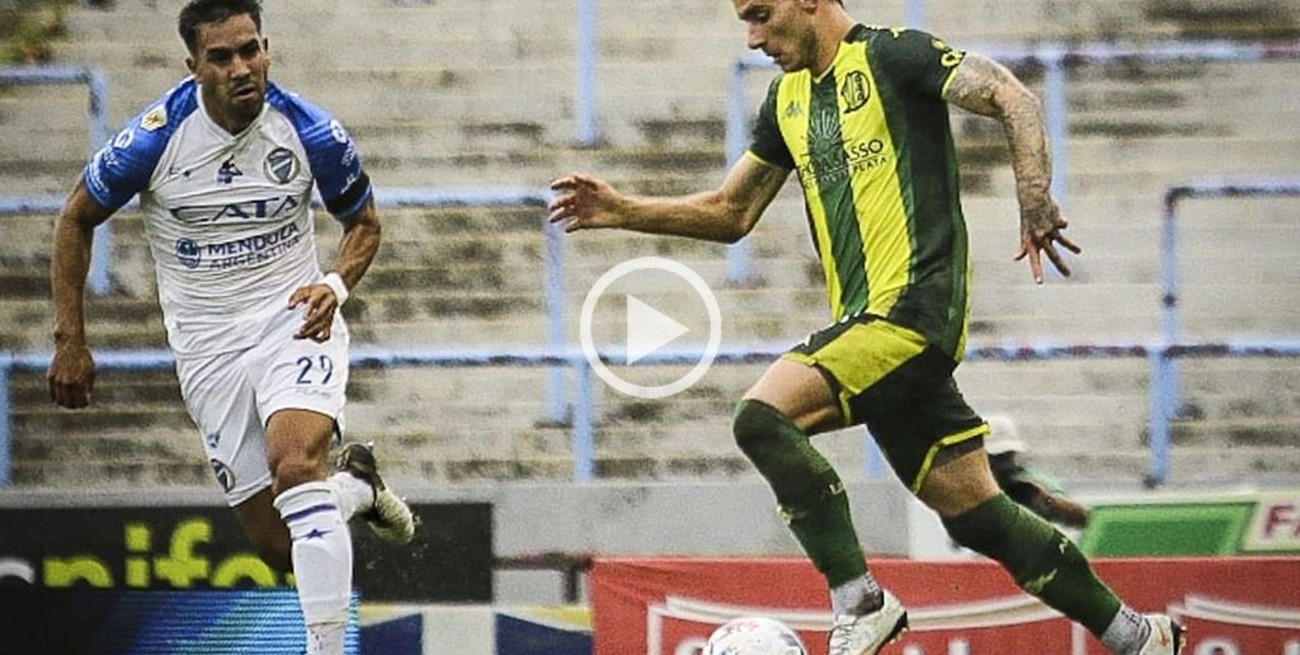 En el debut de Gago como DT, Aldosivi cayó como local ante Godoy Cruz