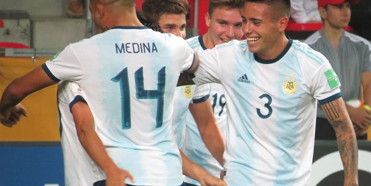 Mundial Sub 20: Argentina debutó con una goleada