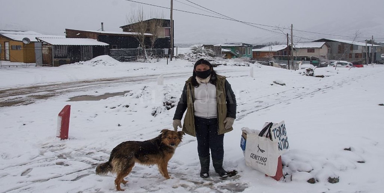 Bariloche registró una importante nevada durante la noche