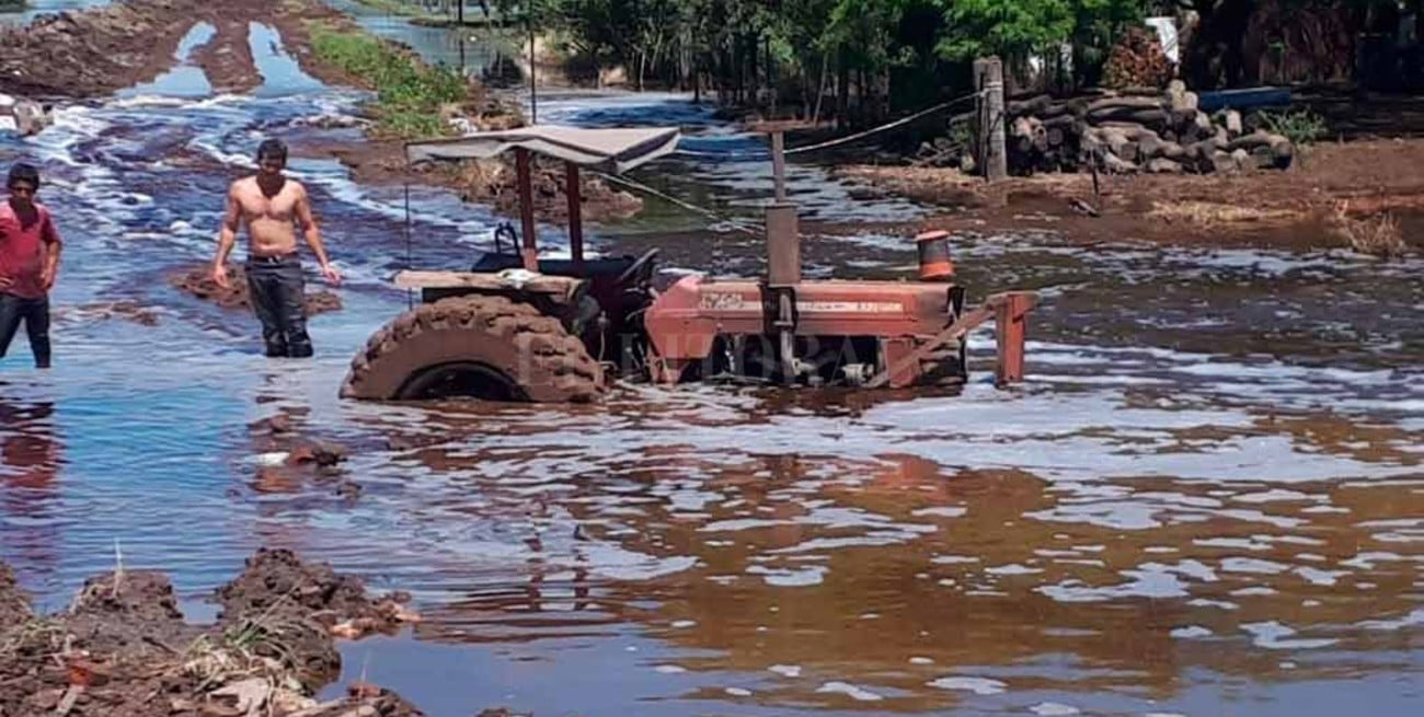 El clima le dio un respiro a las  zona castigada por las inundaciones