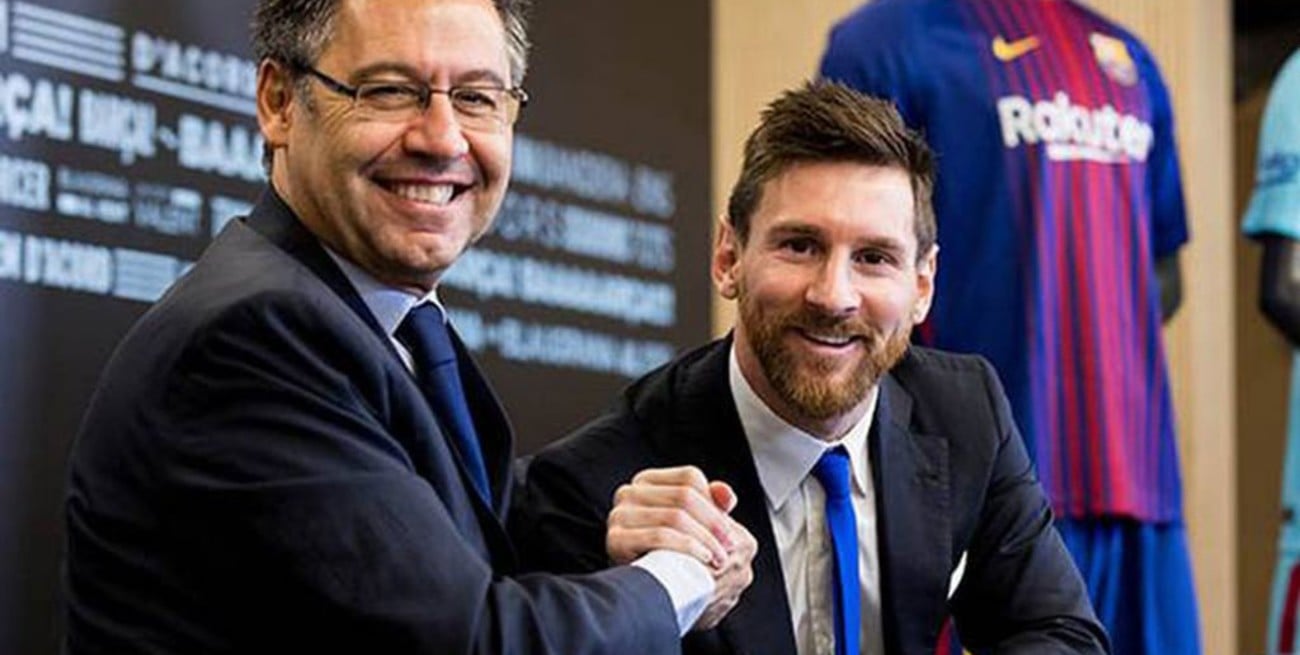 El padre de Messi viajó a Barcelona para reunirse con Bartomeu