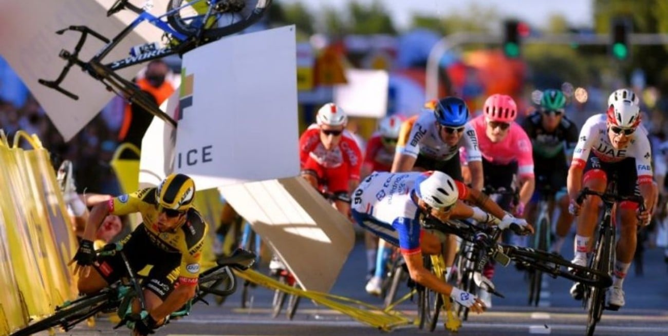 Un ciclista neerlandés quedó en coma tras un grave accidente en la Vuelta a Polonia