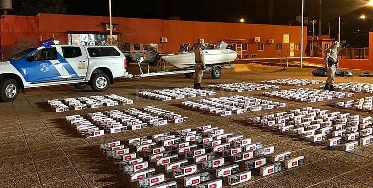 El contrabando de cigarrillos aumentó "exponencialmente" en la frontera misionera